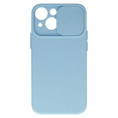 TopQ Camshield Soft pro iPhone 13 Pro Light blue