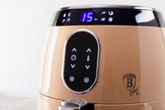 Berlingerhaus Horkovzdušná fritéza digitální 1350 W Rosegold Metallic Line BH-9170