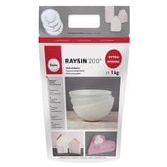 Rayher.	 Modelářská sádra "Raysin 200" - extra pevná, bílá, 1kg