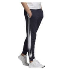 Adidas Kalhoty na trenínk tmavomodré 170 - 175 cm/M Essentials Tapered Cuff 3 Stripes