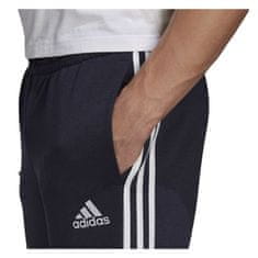 Adidas Kalhoty na trenínk tmavomodré 170 - 175 cm/M Essentials Tapered Cuff 3 Stripes