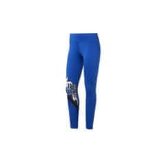 Reebok Kalhoty na trenínk modré 170 - 175 cm/M Wor Myt Aop Tight