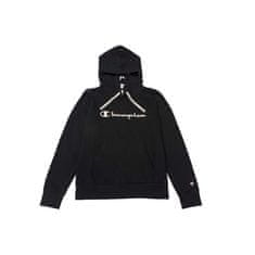 Champion Mikina černá 163 - 167 cm/S Hooded Sweatshirt