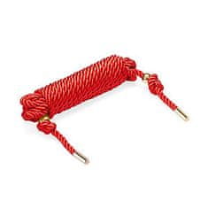 Liebe Seele Liebe Seele Silky Cotton Shibari Rope 5m (Red), svazovací lano