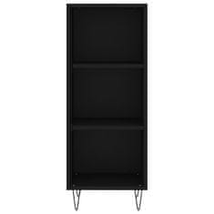 Vidaxl Skříň highboard černá 34,5x32,5x180 cm kompozitní dřevo