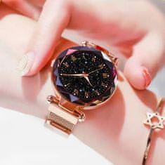 VIVVA® Dámské hodinky, Elegantní hodinky, Rose gold Magnetické hodinky | STARRY TIME