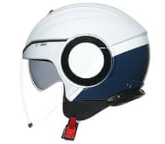 AGV Helma na moto ORBYT E2205 MULTI MATT LIGHT GREY/EBONY/WH vel. XS