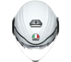 AGV Helma na moto ORBYT E2205 MULTI MATT LIGHT GREY/EBONY/WH vel. XS