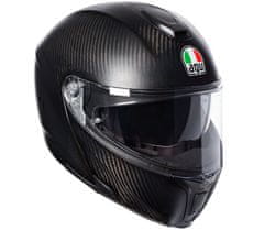 AGV Helma na moto SPORTMODULAR E05 SOLID MPLK MATT CARBON vel. 2XL