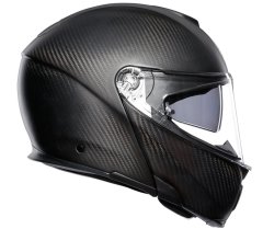 AGV Helma na moto SPORTMODULAR E05 SOLID MPLK MATT CARBON vel. 2XL