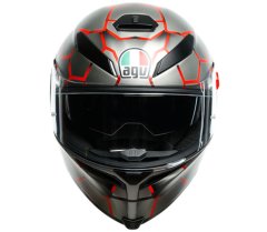 AGV Helma na moto K5 MULTI MPLK VULCANUM RED vel. L