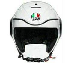 AGV Helma na moto ORBYT E2205 SOLID PEARL WHITE vel. XS