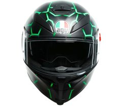 AGV Helma na moto K5 MULTI MPLK VULCANUM GREEN vel. XS