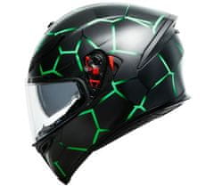 AGV Helma na moto K5 MULTI MPLK VULCANUM GREEN vel. XS