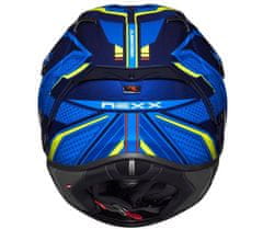 Nexx Helma na moto X.R3R PRECISION blue/neon MT vel. S