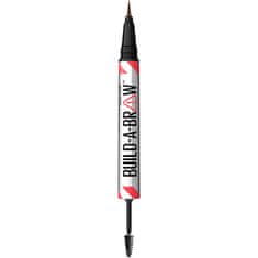 Maybelline Fix a gel na obočí Build A Brow (Brow Pen + Sealing Gel) (Odstín 257 Medium Brown)