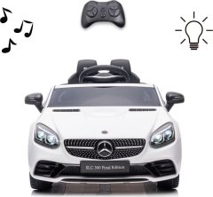 MILLY MALLY Elektrické autíčko Milly Mally Mercedes-Benz SLC White