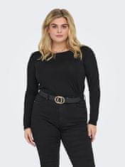 Only Carmakoma Dámské triko CARLONNY Regular Fit 15304132 Black (Velikost 5XL/6XL)