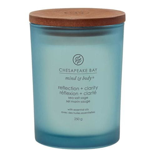 Svíčka ve skleněné váze Chesapeake Bay Candle, Pravda a jasný pohled, mořská sůl, 250 g