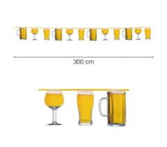 Guirca Girlanda Pivo 300cm 15ks