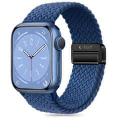 Tech-protect Nylon Mag řemínek na Apple Watch 42/44/45/49mm, montego blue