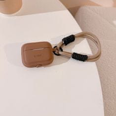 Tech-protect Silicone Rope pouzdro na Apple Airpods Pro 1 / 2, hnědé