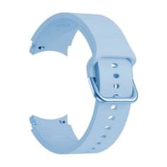 Tech-protect Silicone řemínek na Samsung Galaxy Watch 4 / 5 / 5 Pro / 6 / 7 / FE, sky blue