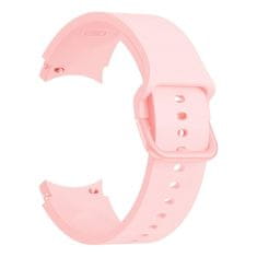 Tech-protect Silicone řemínek na Samsung Galaxy Watch 4 / 5 / 5 Pro / 6 / 7 / FE, baby pink