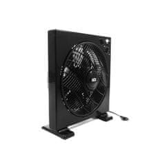 Aga Podlahový ventilátor 30 cm Černý