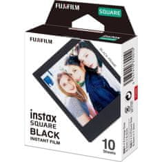 FujiFilm Fujifilm Instax Square 1x 10 fotografií, černý rámeček