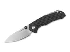 Ruike P671-CB Black kapesní nůž 7 cm, černá, G10, uhlíkové vlákno