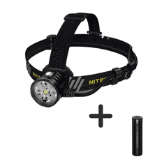 Nitecore HU60+NPB1 1600 Lumen Focusable Headlamp s NPB1 Power Bank