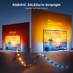 Govee Backlight 3S Netflix TV 55-65 SMART LED podsvícení RGBICW