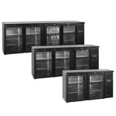 Tefcold Minibar s třemi prosklenými křídlovými dveřmi CBC 310 G minibar