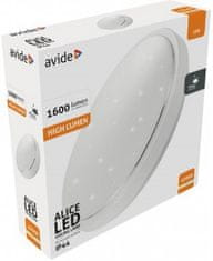 Avide Stropní svítidlo (9570001) LED AMELIA stropní 18W, 1600lm, 4000K, d36cm, chrom