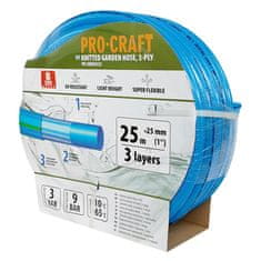 Procraft Zahradní hadice PR-3KGH2525 3 vrstvy, 1&quot; 25 m