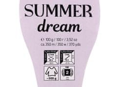 Kraftika 1ks (4301) žlutozelená oranžová pletací příze summer dream