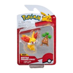 Jazwares Jazwares Pokémon Battle Figure Fennekin a Bonsly