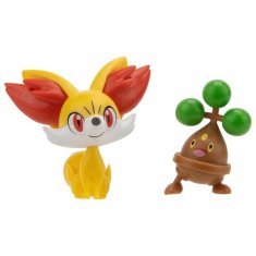 Jazwares Jazwares Pokémon Battle Figure Fennekin a Bonsly