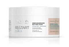 Revlon Professional Vyživující maska pro kudrnaté a vlnité vlasy Restart Curls (Nourishing Buttery Mask) (Objem 250 ml)