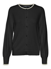 Vero Moda Dámský svetr VMBREEZE 10311095 Black (Velikost L)