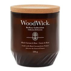 Woodwick Svíčka dekorativní váza , Černý rybíz a růže, 184 g