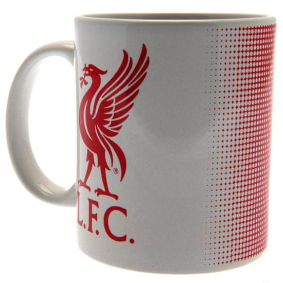 FotbalFans Hrnek Liverpool FC, bílo-červený, 300 ml, keramika