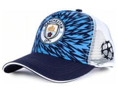 FotbalFans Kšiltovka Manchester City FC, modro-bílá, vel. 55-61 cm