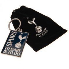 FotbalFans Přívěšek na klíče Tottenham Hotspur FC, kovový, 6x4 cm