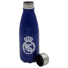 FotbalFans Termoska Real Madrid FC, modrá, lesklá, 550 ml