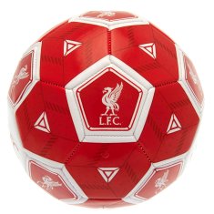 FotbalFans Fotbalový míč Liverpool FC, červeno-bílý, vel. 3