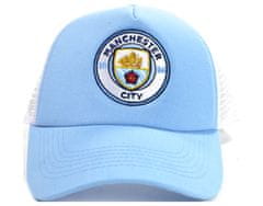 FotbalFans Kšiltovka Manchester City FC, světle modrá, vel. 55-61 cm