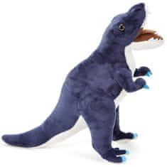 FotbalFans Plyšový T-Rex Manchester City FC, modrý, 30 cm