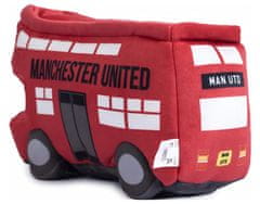 FotbalFans Plyšový autobus Manchester United FC, červený